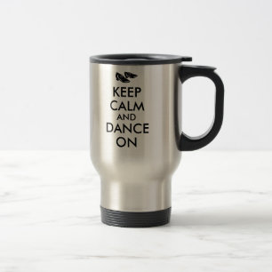 Mug De Voyage La danse chausse personnalisable gardent le calme