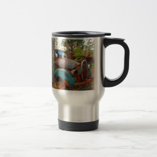 Mug De Voyage La décharge rustique d'années '30 prennent le (Droit)