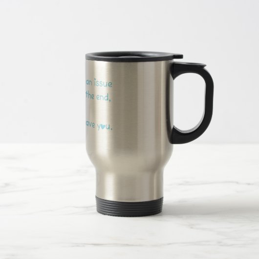 Mug De Voyage La distance n'est pas une question… (Droit)
