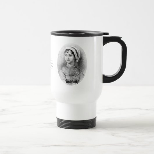Mug De Voyage La fierté de Jane Austen (Droite)