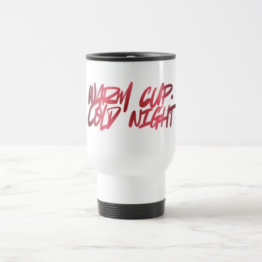 Mug De Voyage La Fille Solitaire des Nuits d'Hiver (Centre)