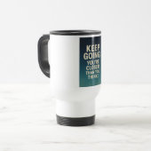 Mug De Voyage La flamme dans (Devant gauche)