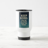 Mug De Voyage La flamme dans (Centre)