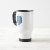 Mug De Voyage La foi nautique Ancre l'âme (Devant gauche)