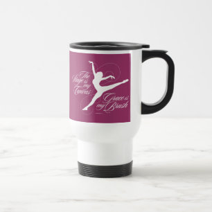 Mug De Voyage La grâce est ma brosse (Danse)