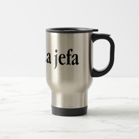 Mug De Voyage La jefa (Droit)