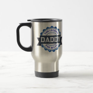 Mug De Voyage La Légende DADDY Le Mythe, Fête des pères Imprimer