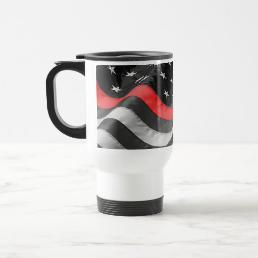 Mug De Voyage La Ligne Rouge Mince (Gauche)