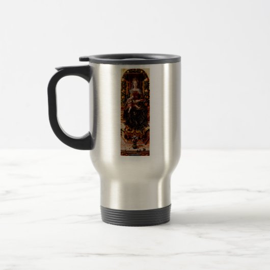 Mug De Voyage La Madonna della Candeletta par Carlo Crivelli (Gauche)