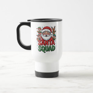 Mug De Voyage La mauvaise influence du Père Noël (Escouade du Pè