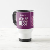 Mug De Voyage La meilleure et la plus s'inquiétante d'endoscopie (Devant gauche)