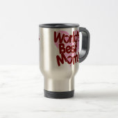 Mug De Voyage La meilleure maman des mondes (Devant droit)