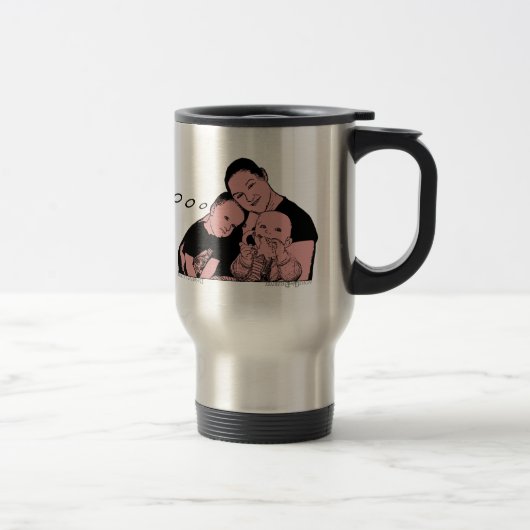 Mug De Voyage La meilleure maman jamais (par Deleriyes) (Droit)