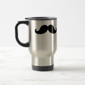MUG DE VOYAGE LA MEILLEURE MOUSTACHE NOIRE (Gauche)