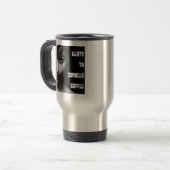 Mug De Voyage La mort au café de zombis (Devant gauche)