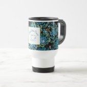 Mug De Voyage La Mug Voyage Couch Bleu - Succulents (Devant droit)