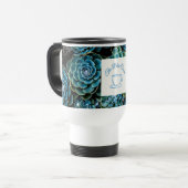 Mug De Voyage La Mug Voyage Couch Bleu - Succulents (Devant gauche)