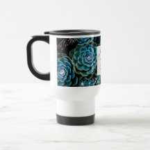 La Mug Voyage Couch Bleu - Succulents