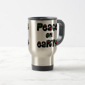 Mug De Voyage La Paix sur Terre Noël (Devant droit)