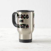 Mug De Voyage La Paix sur Terre Noël (Devant gauche)