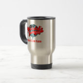 Mug De Voyage La plus grande infirmière de soin de la blessure (Devant gauche)