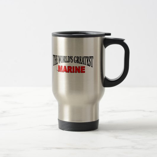 Mug De Voyage La plus grande marine du monde (Droit)