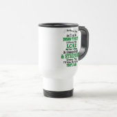 Mug De Voyage La prière du guerrier TBI (Devant droit)