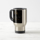 Mug De Voyage La sagesse de Marcus Aurelius : les actions parlen (Devant gauche)