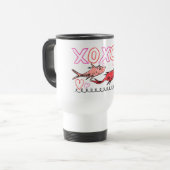 Mug De Voyage La Saint-Valentin de Dr. Seuss | Conception XOXO (Devant gauche)