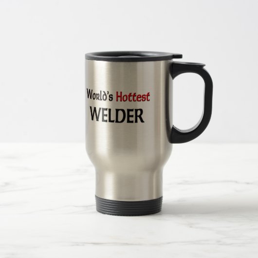 Mug De Voyage La soudeuse la plus chaude du monde (Droit)