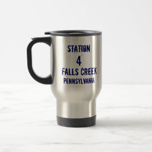 Mug De Voyage La station, 4, tombe crique, Pennsylvanie,