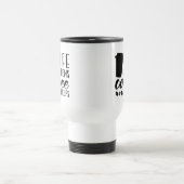 Mug De Voyage La vie arrive café aide (Centre)