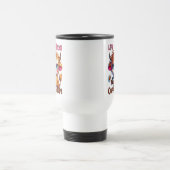 Mug De Voyage La vie arrive, le café aide (Centre)
