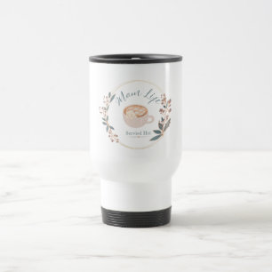 Mug De Voyage La vie de maman servie chaude Café cosy Art de cha