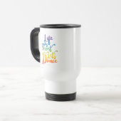Mug De Voyage La vie est courte Danse (Devant gauche)