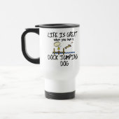 Mug De Voyage La vie est grand sauter de dock (Gauche)