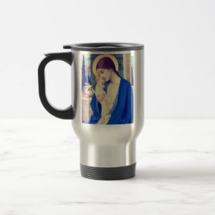 Mug De Voyage La Vierge Marie et l'Enfant Jésus grâce de la Rena