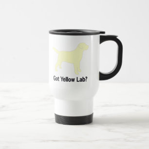 Mug De Voyage Laboratoire jaune obtenu