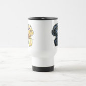 Mug De Voyage Labradoodles Jaune Noir Linked Up (Centre)