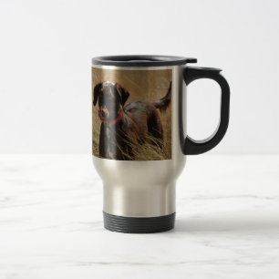 Mug De Voyage Labrador Retriever Chocolat Marron