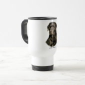 Mug De Voyage Labrador retriever noir (Devant gauche)
