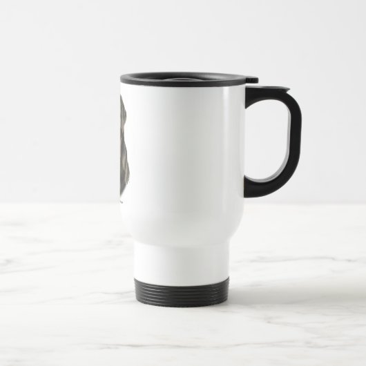 Mug De Voyage Labrador retriever noir (Droite)