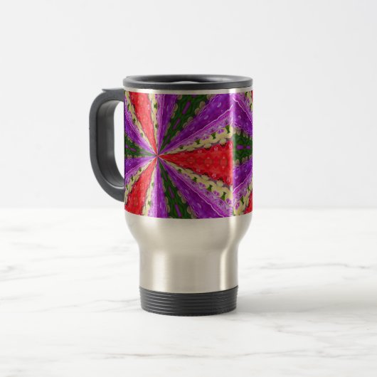 Mug De Voyage Lacey Kaleidoscope (Devant gauche)