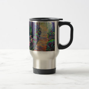 Mug De Voyage Lady Slippers on the Path