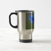 Mug De Voyage Ladybug sur une fleur de maïs bleue (Gauche)