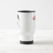Mug De Voyage Laisser neiger Snowman (Centre)