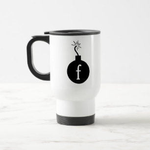 Mug De Voyage Laissez tomber la bombe de F