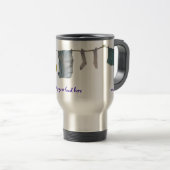 Mug De Voyage laissez tomber votre charge (Devant droit)