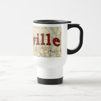 Mug De Voyage Lakeville Massachusetts Ancienne carte