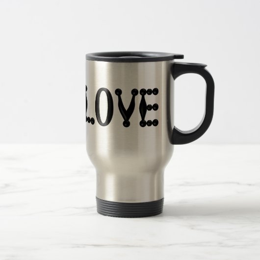 MUG DE VOYAGE L'AMOUR (Droit)